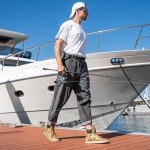 Colorful Waterproof Fishing Deck Boots for Boating