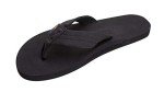 Rainbow Black Cloud Flip Flops in Size 10/11