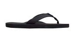 Rainbow Black Cloud Flip Flops in Size 10/11