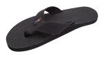 Men's Rainbow Hemp Sandals – Black, X-Large