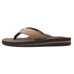Men’s Arch Support Flip Flops with Soft Cushion