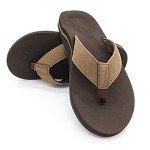 Men’s Arch Support Flip Flops with Soft Cushion