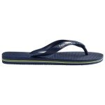 Havaianas Men's Brazil Logo Flip Flops - Navy