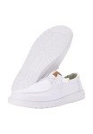 Hey Dude Women's Wendy White Canvas Slip-Ons