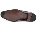 Colorful Men's Oxford Dress Shoes - Purple