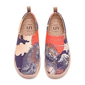 Colorful UIN Men's Slip-On Travel Sneakers