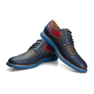 Colorful Lightweight Men's Oxford Dress Shoes - Size 10