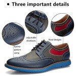 Colorful Lightweight Men's Oxford Dress Shoes - Size 10