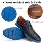 Colorful Lightweight Men's Oxford Dress Shoes - Size 10