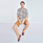 Colorful UIN Men's Slip-On Travel Sneakers