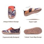 Colorful UIN Men's Slip-On Travel Sneakers