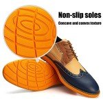 JITAI Men's Lightweight Colorful Oxford Dress Shoes