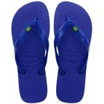 Havaianas Brazil Flip Flops in Marine Blue