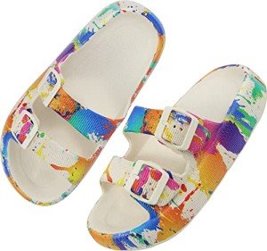 Colorful Waterproof Adjustable Double Buckle Slides