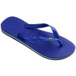 Havaianas Brazil Flip Flops in Marine Blue