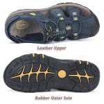Colorful Men's Closed Toe Sport Hiking Sandals