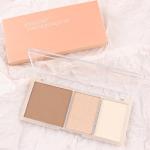 Brown Nude 3-in-1 Face Highlight & Bronzer Palette