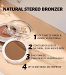 Erinde Matte Bronzer Powder for Natural Contour
