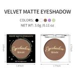 Erinde Cocoa Brown Matte Eyeshadow Palette
