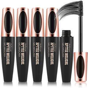 4 Pack 4D Silk Fiber Waterproof Mascara