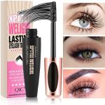 4 Pack 4D Silk Fiber Waterproof Mascara