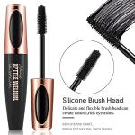 4 Pack 4D Silk Fiber Waterproof Mascara