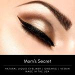 Organic Vegan Liquid Eyeliner - Black 0.21 oz