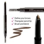 Wet n Wild Eyebrow Definer Pencil, Medium Brown