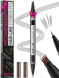 iMethod Dual-Ended Microblading Eyebrow Pen - Dark Brown
