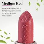 Vibrant Pomegranate Botanical Lipstick - Vegan & Natural