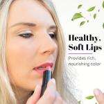 Vibrant Pomegranate Botanical Lipstick - Vegan & Natural