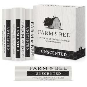 Organic Beeswax Lip Balm - Moisturizing Care Pack