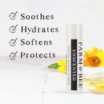 Organic Beeswax Lip Balm - Moisturizing Care Pack