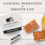 Organic Beeswax Lip Balm - Moisturizing Care Pack