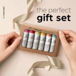 ArtNaturals Organic Beeswax Lip Balm Set - 3 Flavours