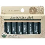 Soulsation Organic Lip Balm Set – 8 Flavours