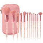 Vegan Makeup Brush Set with Storage Bag