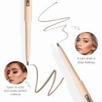 Organic Waterproof Eyebrow Pencil with Dual Brush