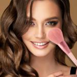 Vegan Makeup Brush Set with Storage Bag