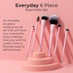 MCoBeauty 6 Piece Essential Makeup Brush Set
