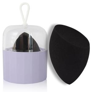 Vegan Makeup Sponge for Flawless Application, Black