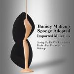 Vegan Makeup Sponge for Flawless Application, Black