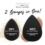 Aesthetica Vegan Beauty Blender Sponge - Latex Free