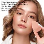 Makeup Sponge Set with Holder for Flawless Application