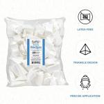 100 Pack of be PRO Disposable Wedge Sponges
