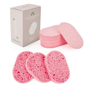 Organic Soft Face Sponges for Cleansing and Exfoliating