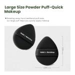 Momo's Workshop Dual-Sided Makeup Sponge Puff