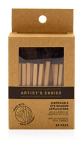 Eco-Friendly Bamboo Eye Shadow Applicators - Soft Tip