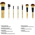 SHANY Vegan Bamboo Makeup Brush Set with Pouch