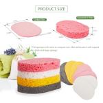Organic Soft Face Sponges for Cleansing and Exfoliating